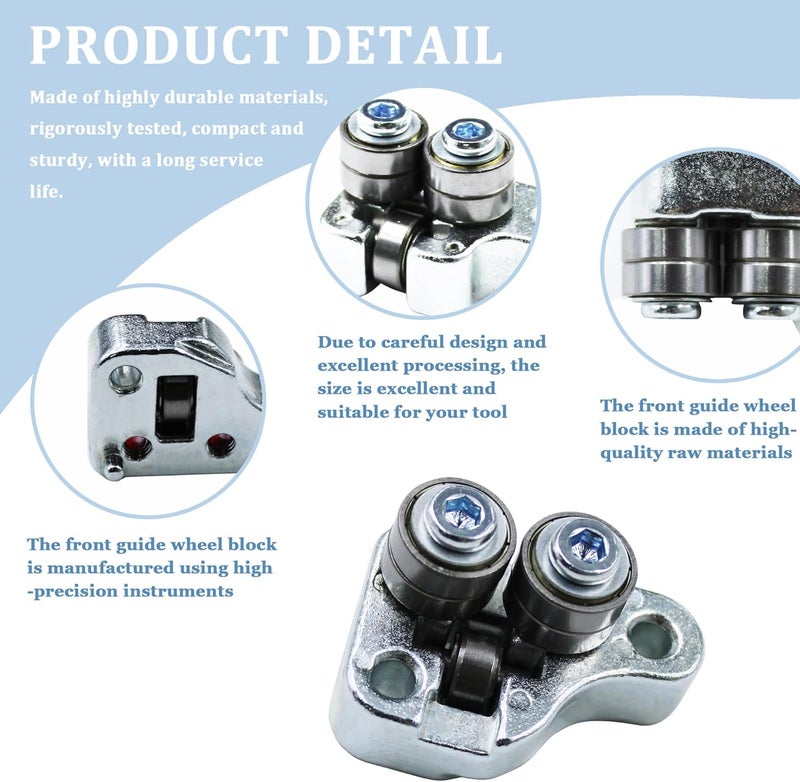 Shinelan 42-28-0015 Front Rear Guide Roller Kit For Deep Cut Band Saw 2729-22, 2729-20, 2729-21, 6232-20, 6238-20 (42-28-0015 Front Rear Guide Roller Kit) - Image 3
